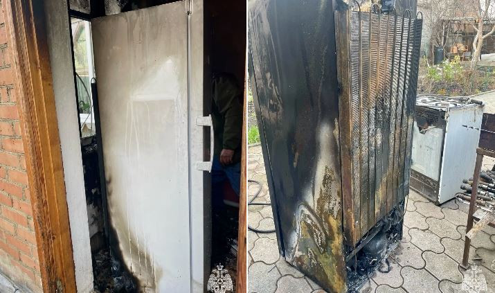 24-летний парень пострадал в пожаре из-за холодильника в Железноводске