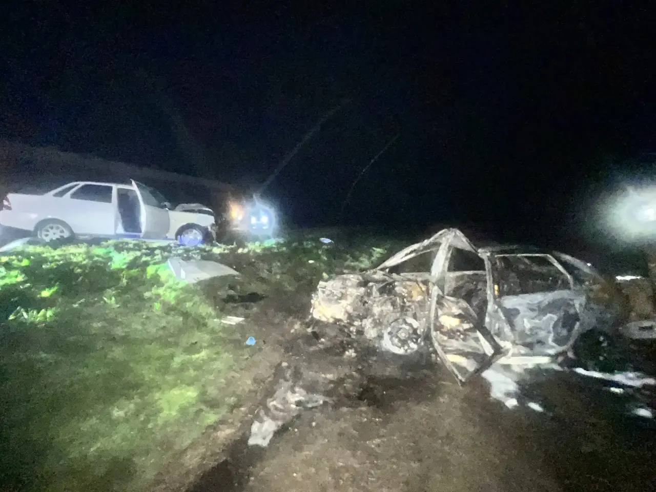 Один погиб и трое пострадали в лобовой аварии на Ставрополье