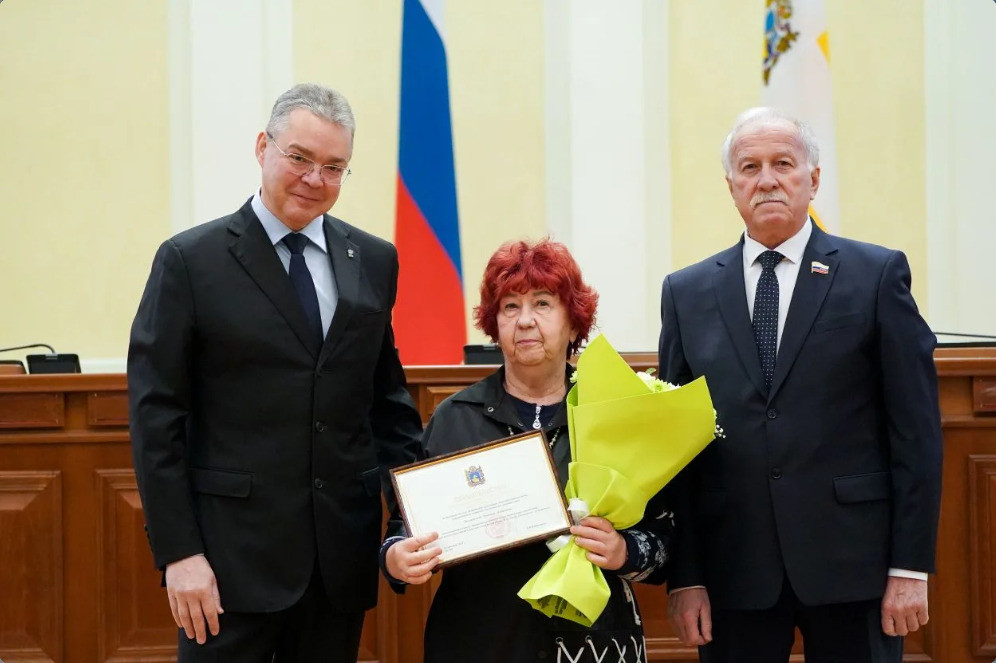 Ставропольский педагог с полувековым стажем получила краевую премию Ставропольский педагог с полувековым стажем получила краевую премию