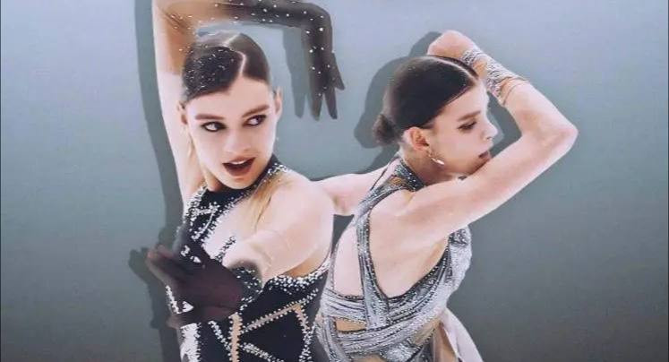 Ставропольская фигуристка выступает на Чемпионате России