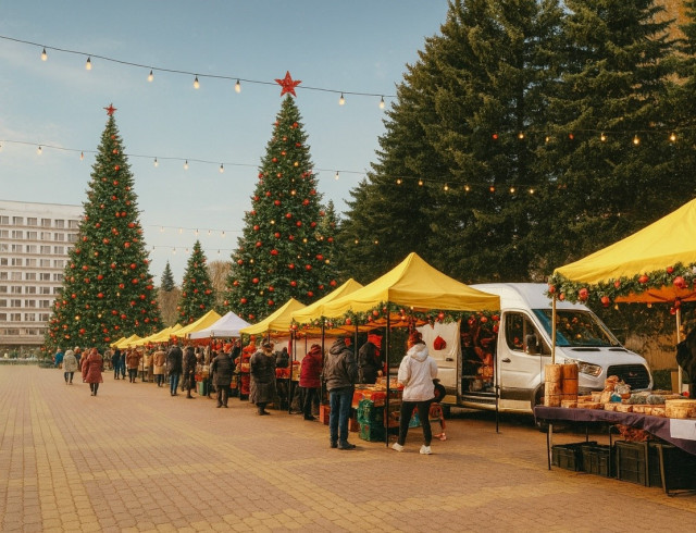 Предновогодняя ярмарка пройдет в Ставрополе 28 декабря