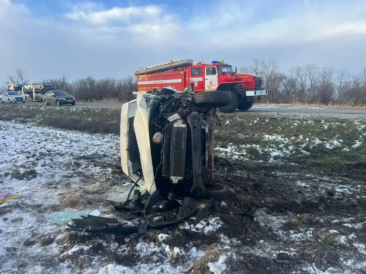 Мужчина погиб в тройном ДТП на трассе «Ростов-на-Дону – Ставрополь» Мужчина погиб в тройном ДТП на трассе «Ростов-на-Дону – Ставрополь»