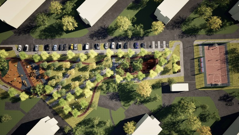 Сквер «Ёлочки» в Лермонтове готовят к преображению