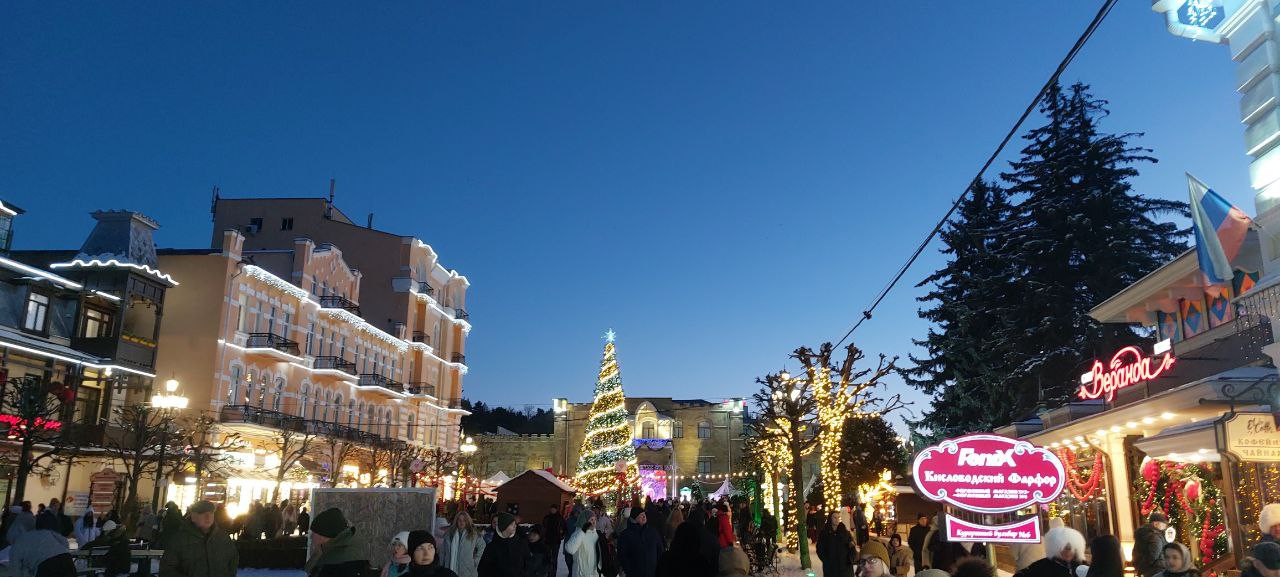 В Кисловодске новогодние мероприятия посетили более 50 тыс. человек