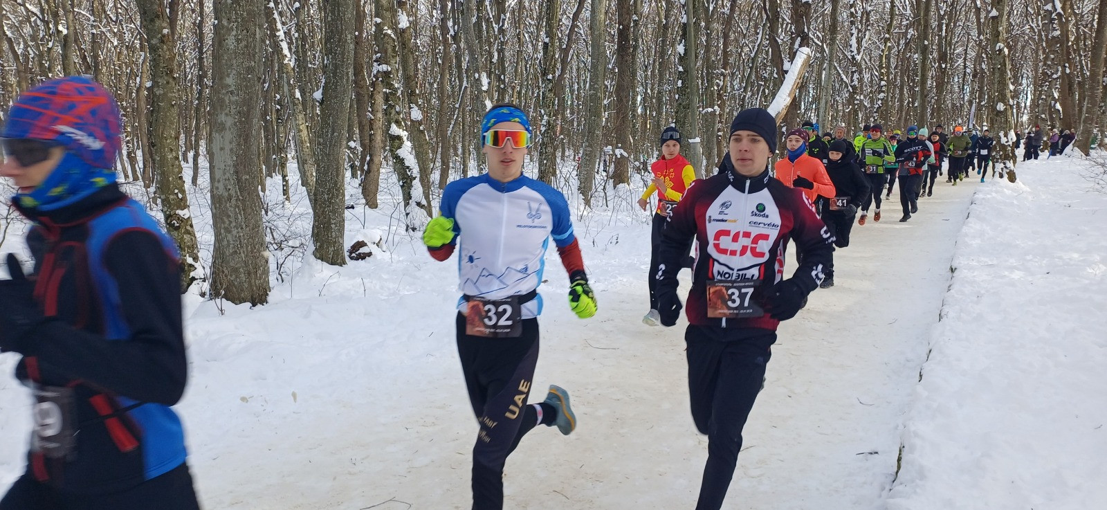 Соревнования по дуатлон-кроссу на заснеженных трассах прошли в Ставрополе