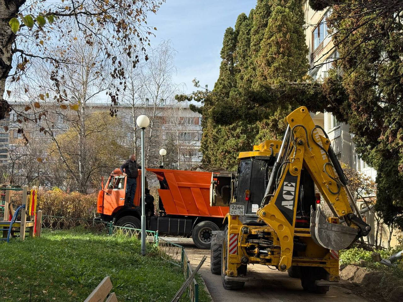 Дворы 24 домов благоустроили в Кисловодске Дворы 24 домов благоустроили в Кисловодске