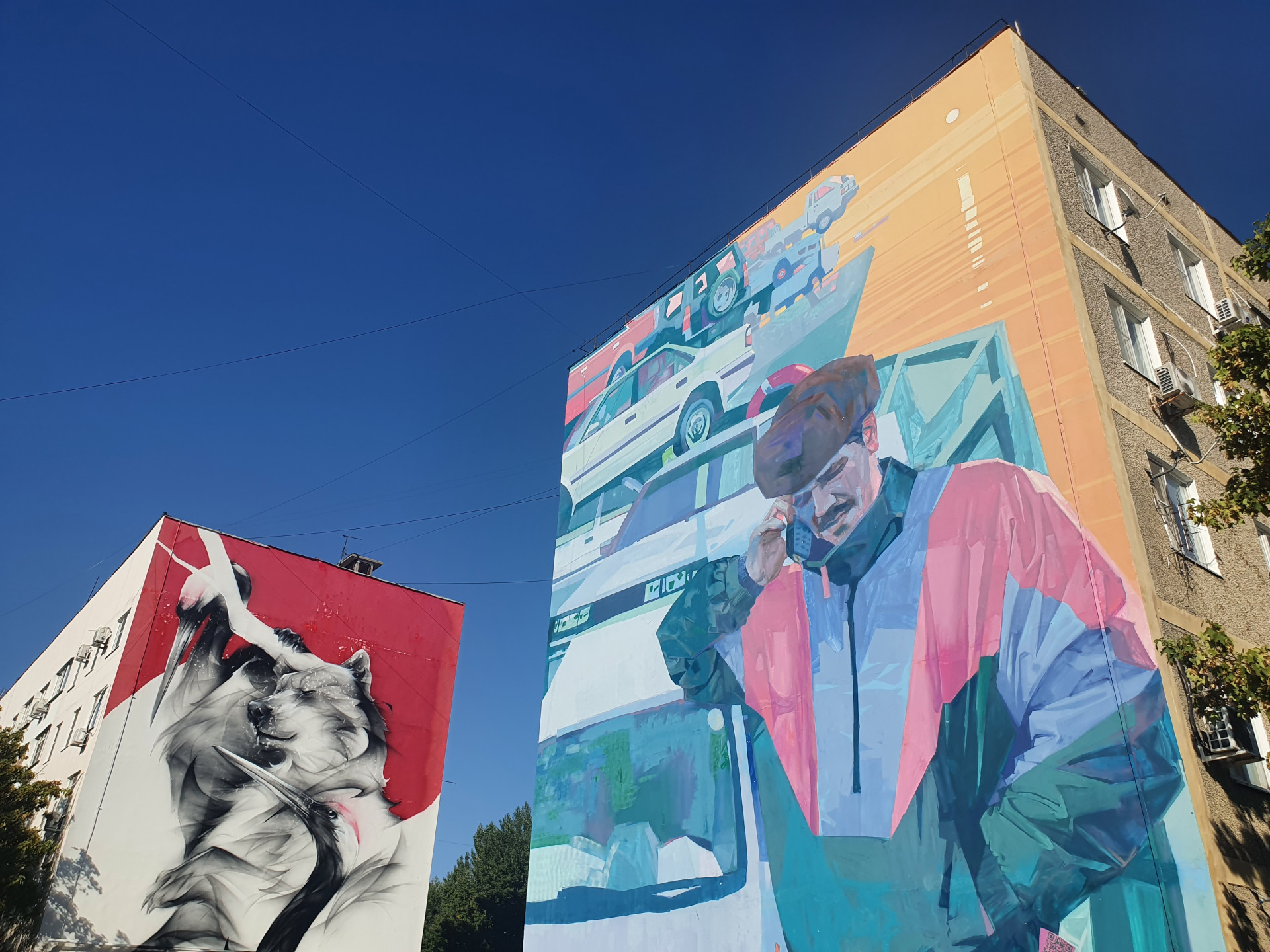 К реставрации муралов в Солнечнодольске хотят приступить этим летом