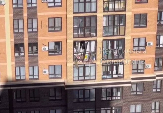 Взрыв произошел в квартире на улице Матрены Наздрачевой в Ставрополе