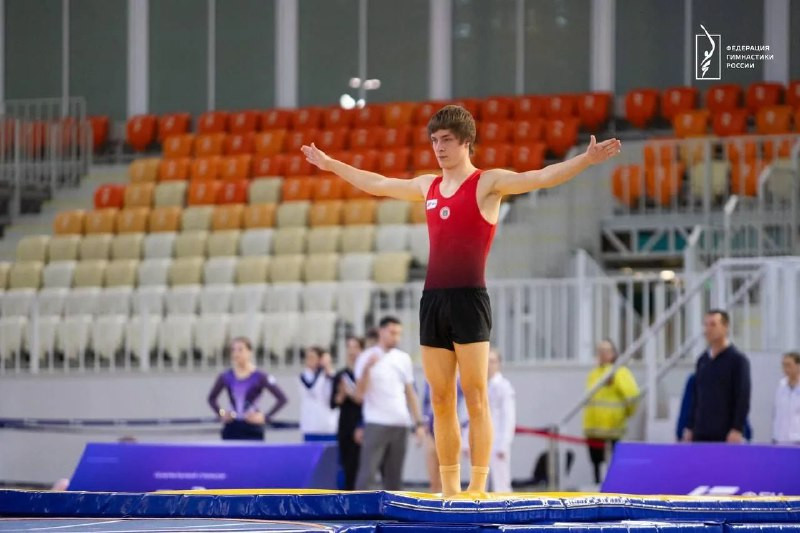 Ставропольские батутисты взяли четыре медали на всероссийских соревнованиях в Сириусе