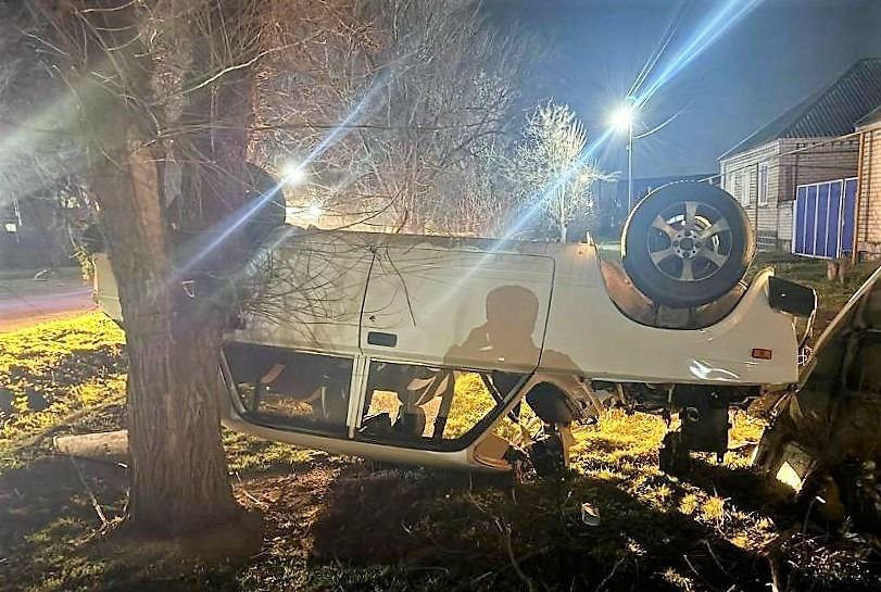 Пассажирка пьяного водителя-бесправника пострадала в аварии в Арзгире