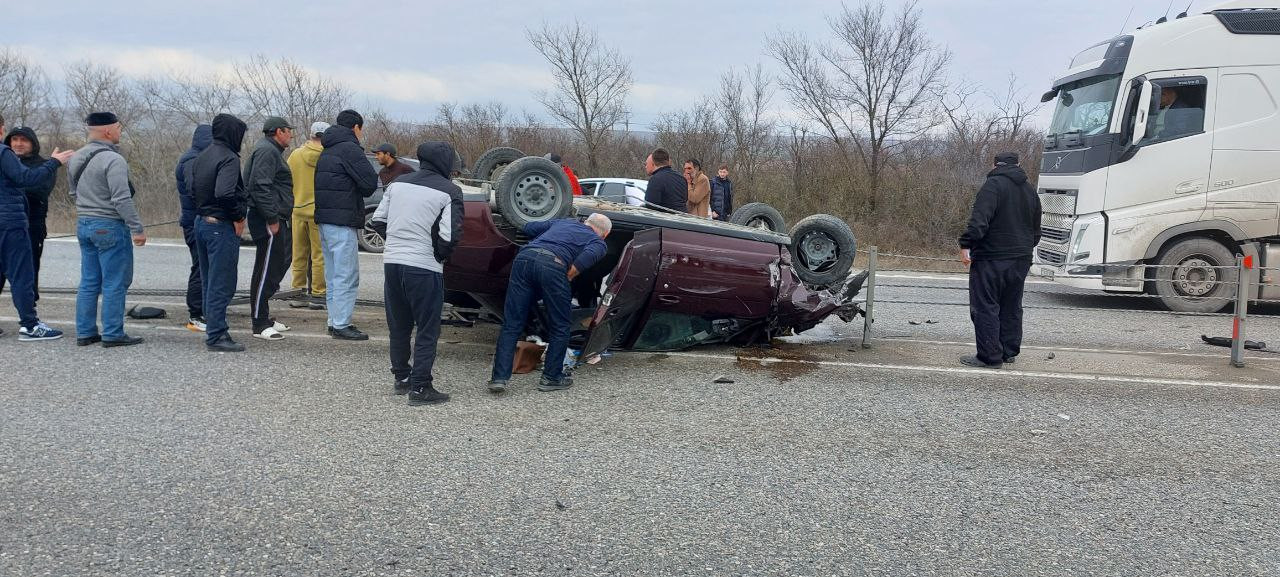Пассажир "Приоры" сильно пострадал в аварии в Минераловодском районе