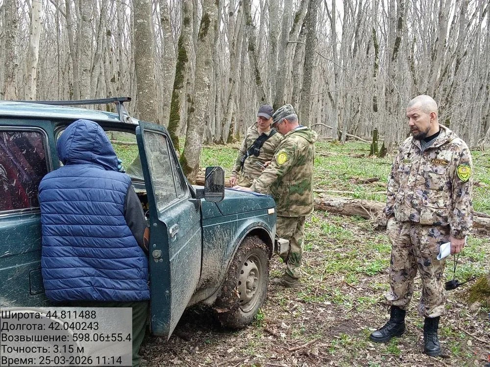 Черемшовых браконьеров ловят в Ставропольском крае Черемшовых браконьеров ловят в Ставропольском крае