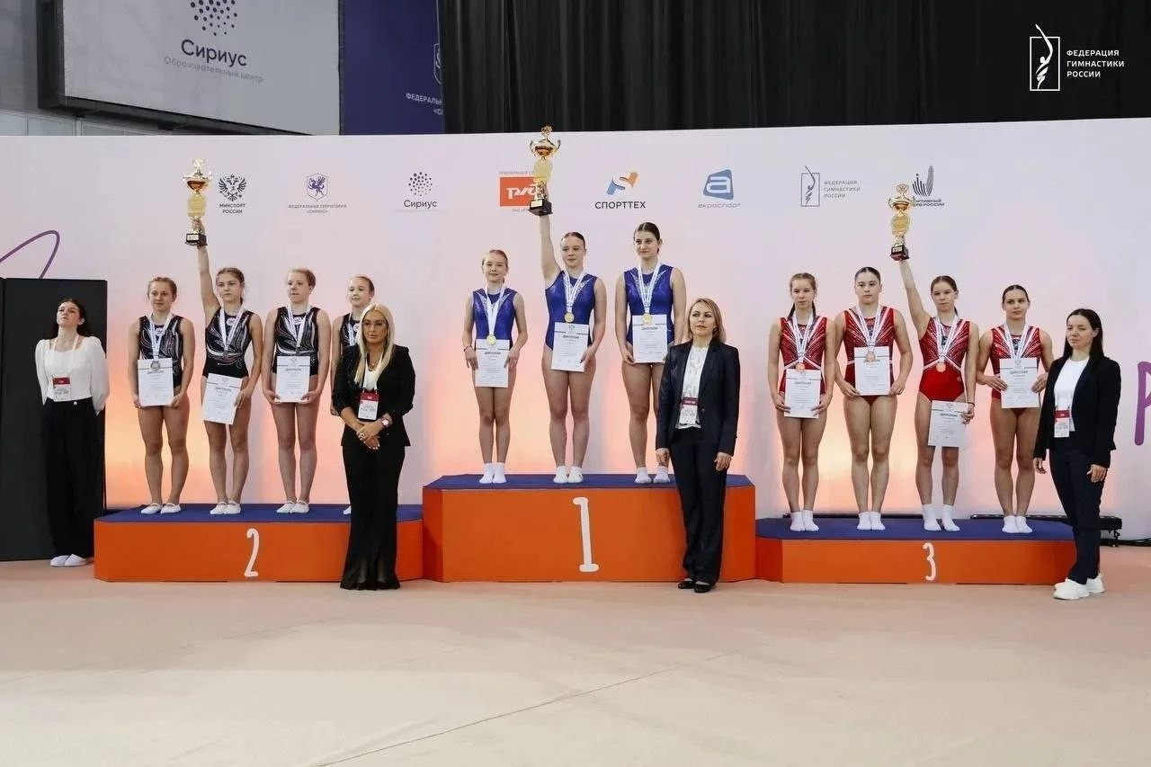 Семь медалей всех достоинств привезли акробаты Ставрополя из «Сириуса»