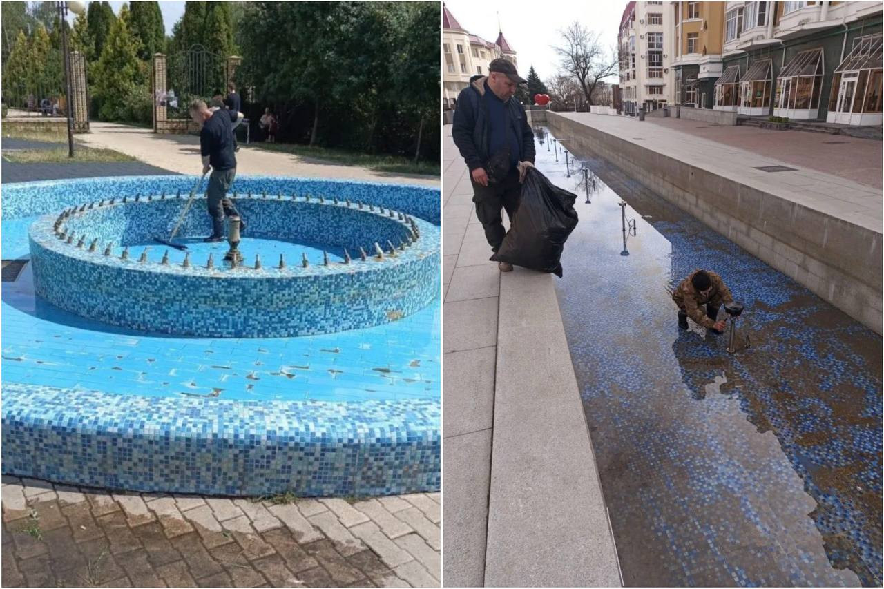 Ставропольские фонтаны готовят к новому сезону