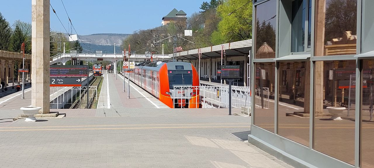 Ежедневные поезда соединят Кисловодск и Железноводск