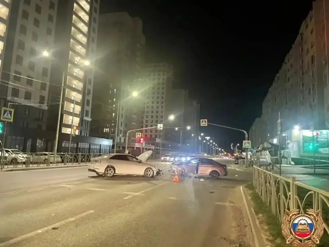 Подросток и двое взрослых пострадали в аварии в Ставрополе