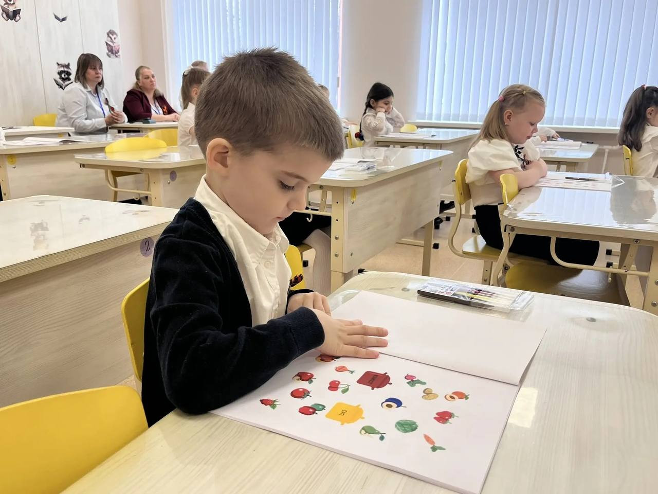 72 будущих первоклассника Ставрополя поучаствовали в олимпиаде «Умники и Умницы»