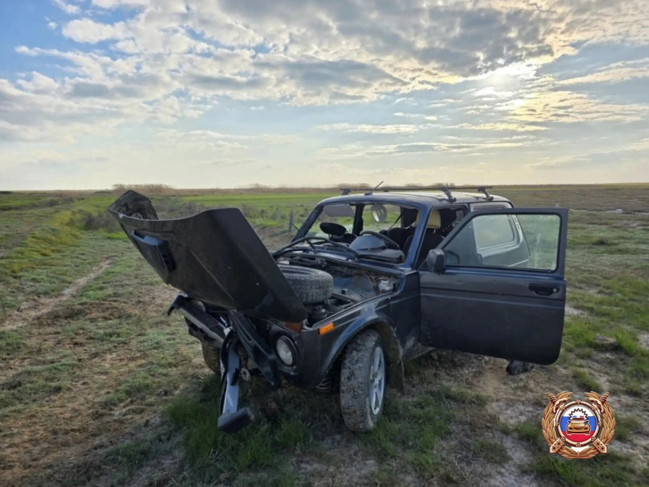 60-летний водитель погиб при съезде автомобиля в канал в Арзгирском округе