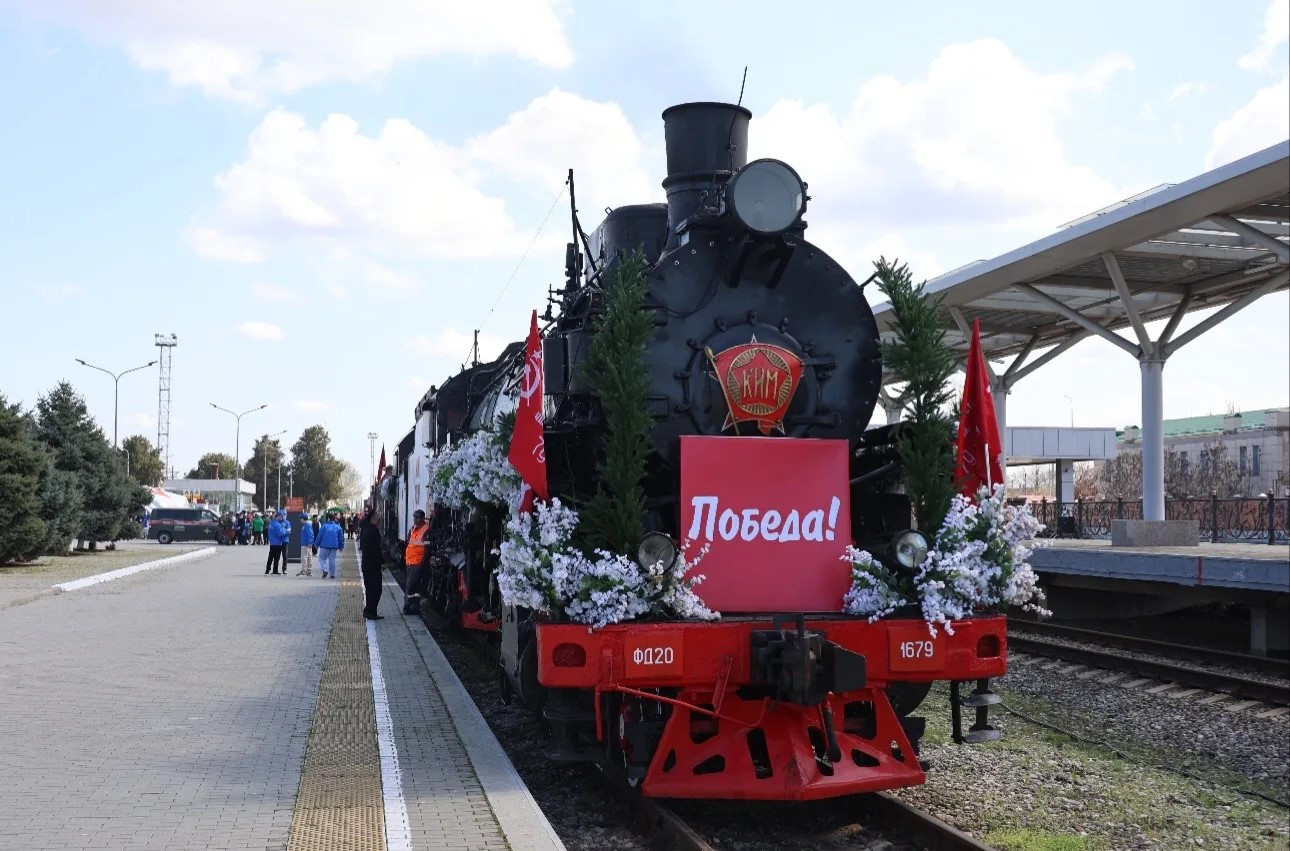 В Невинномысск 23 апреля прибудет ретро-поезд «Победа»