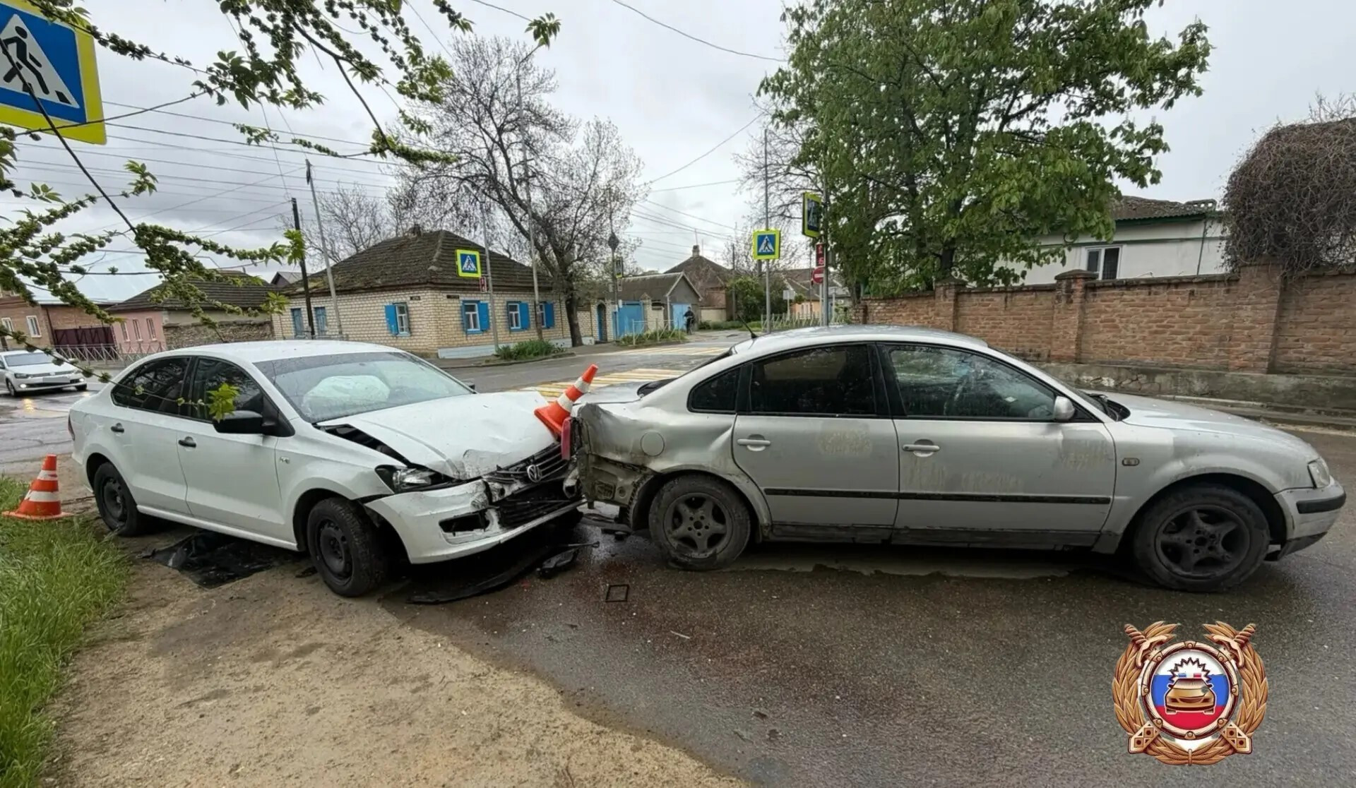 Начинающий водитель устроил аварию с двумя пострадавшими в Светлограде