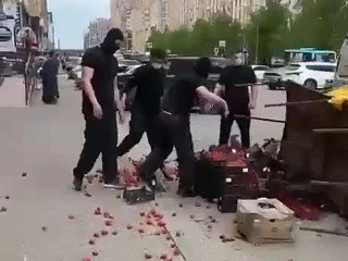Задержаны хулиганы, устроившие погром на торговой площадке в Ставрополе