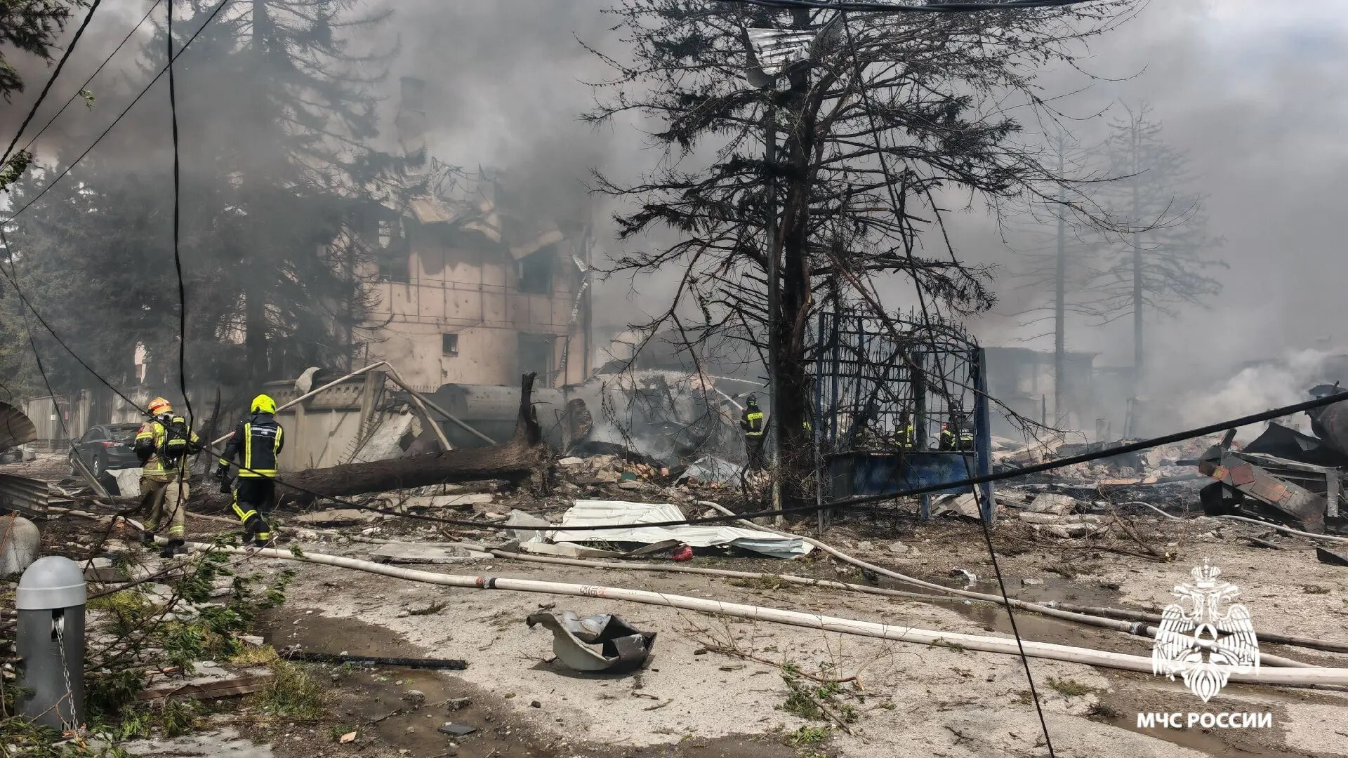 Уголовное дело возбудили по факту взрыва на газовой заправке в Пятигорске