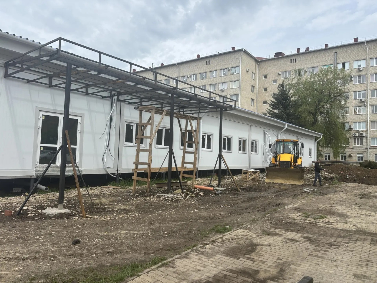 Приемное отделение больницы скорой помощи строят в Ставрополе