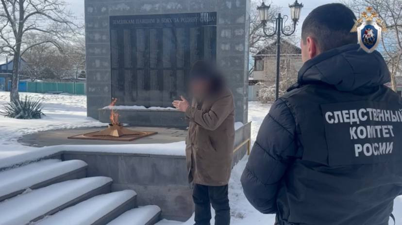 На Ставрополье мужчину обвиняют в осквернении памятника 343 воинам