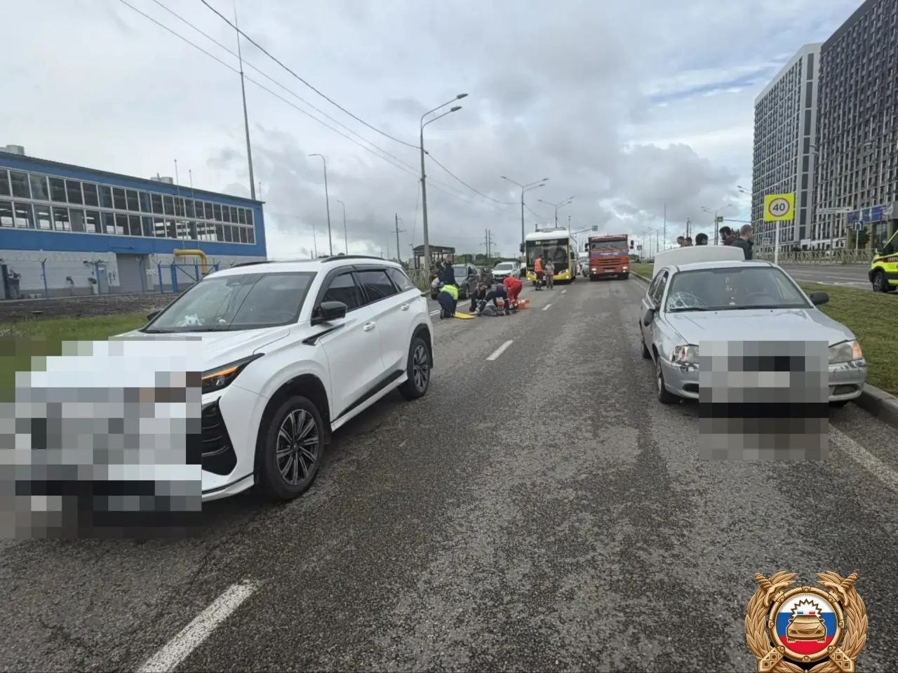 Женщина попала в реанимацию после аварии в Ставрополе
