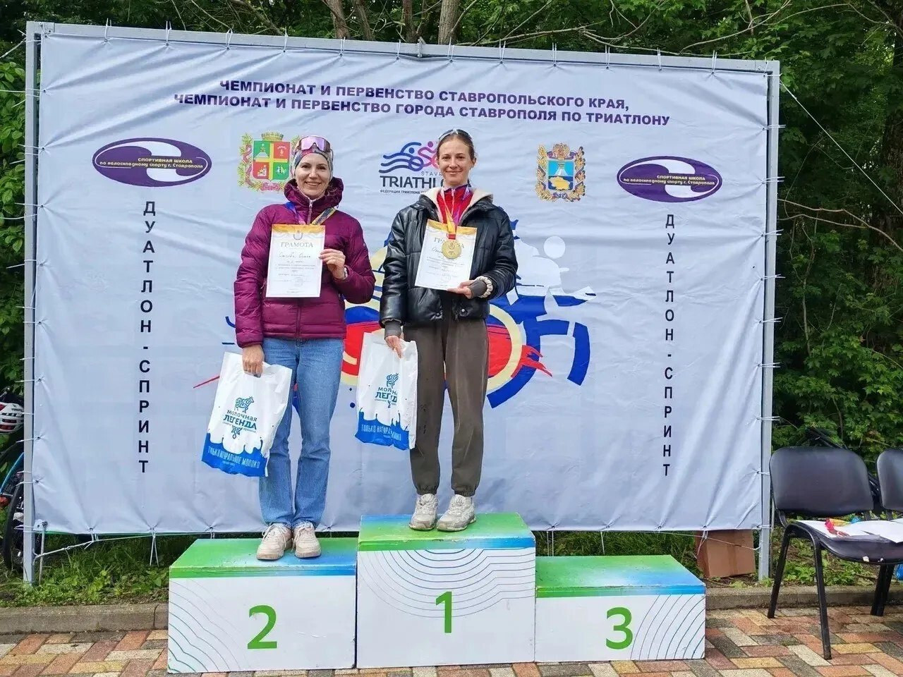 В Ставрополе назвали победителей чемпионата и первенства края по триатлону