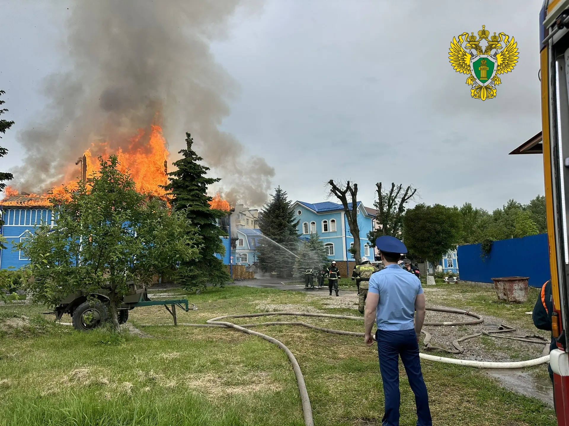 Сгоревший Никольский храм в Ессентуках планируют восстановить
