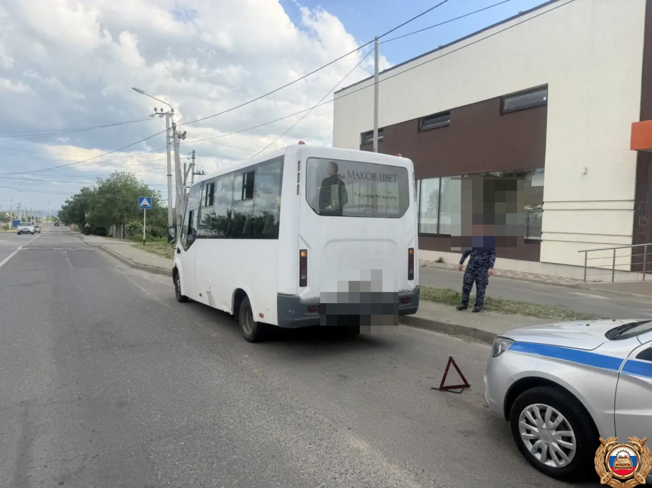 Пассажирка упала в маршрутке в Ставрополе