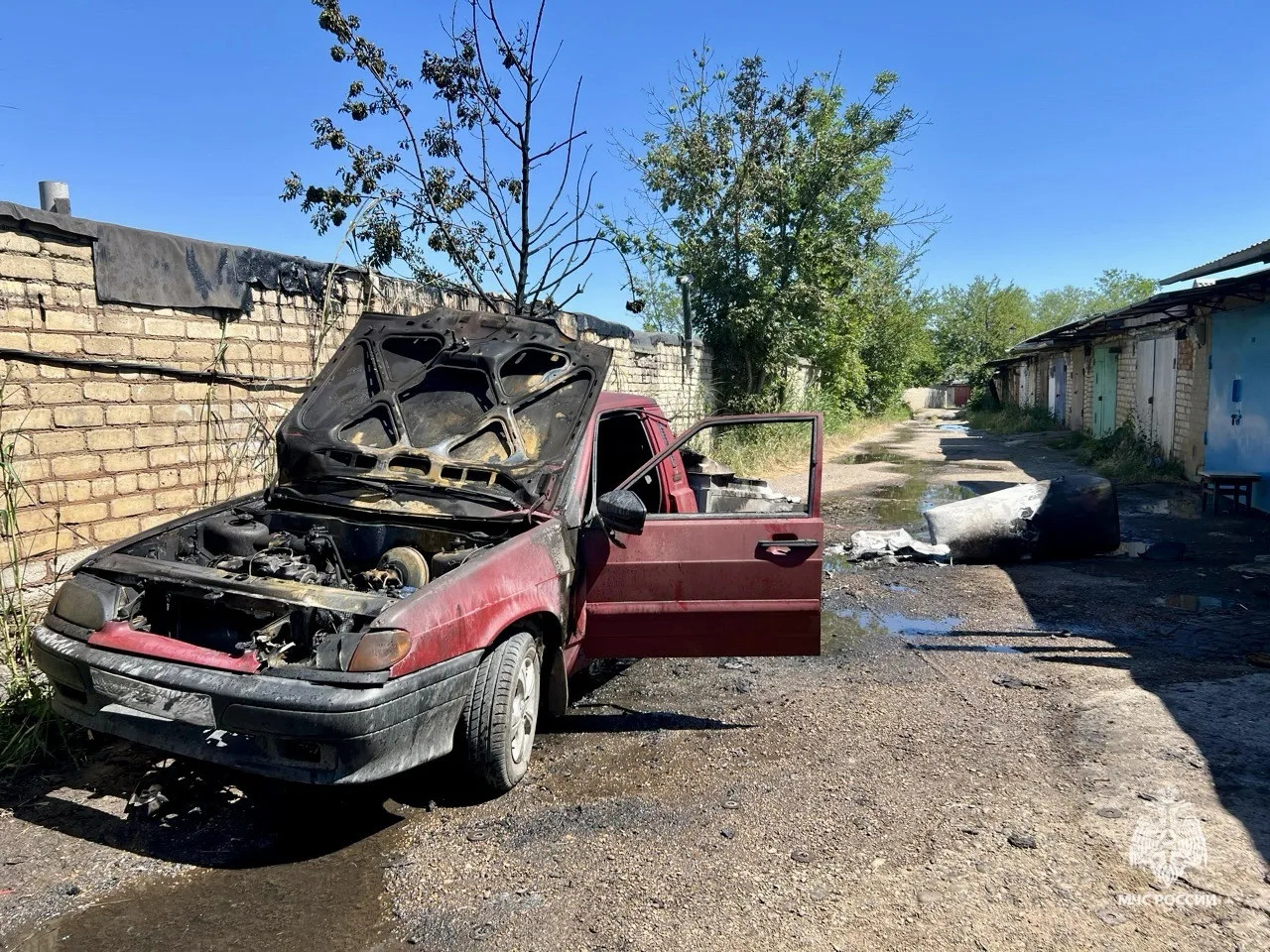 Житель Ставрополья пострадал при пожаре из-за неаккуратной сварки автомобиля