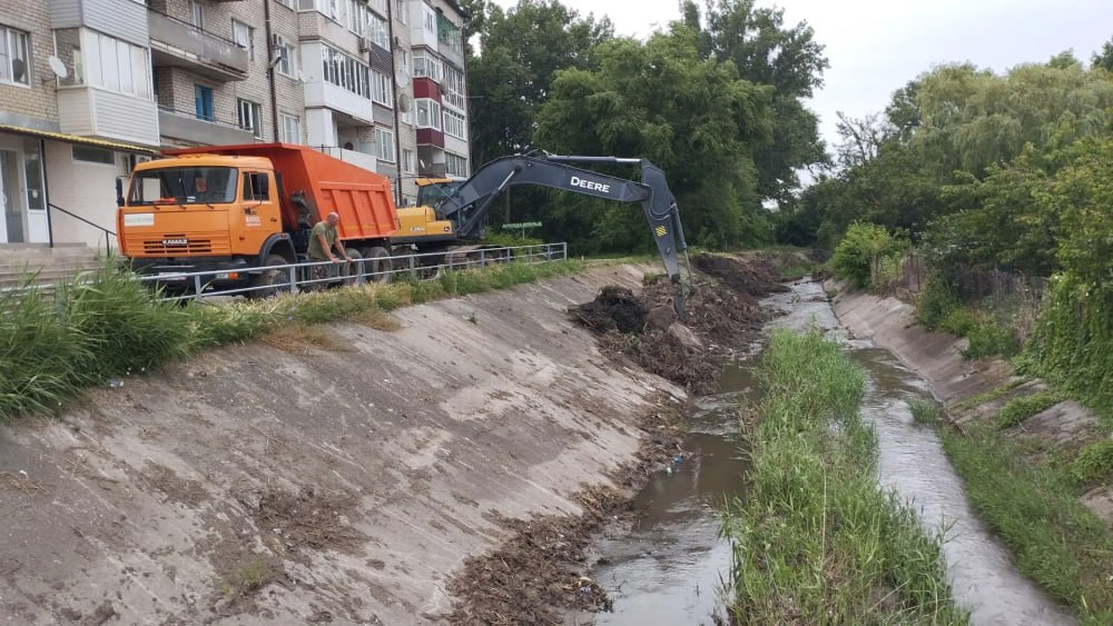 Реки Томузловка и Дубовка чистят впервые за 30 лет на Ставрополье
