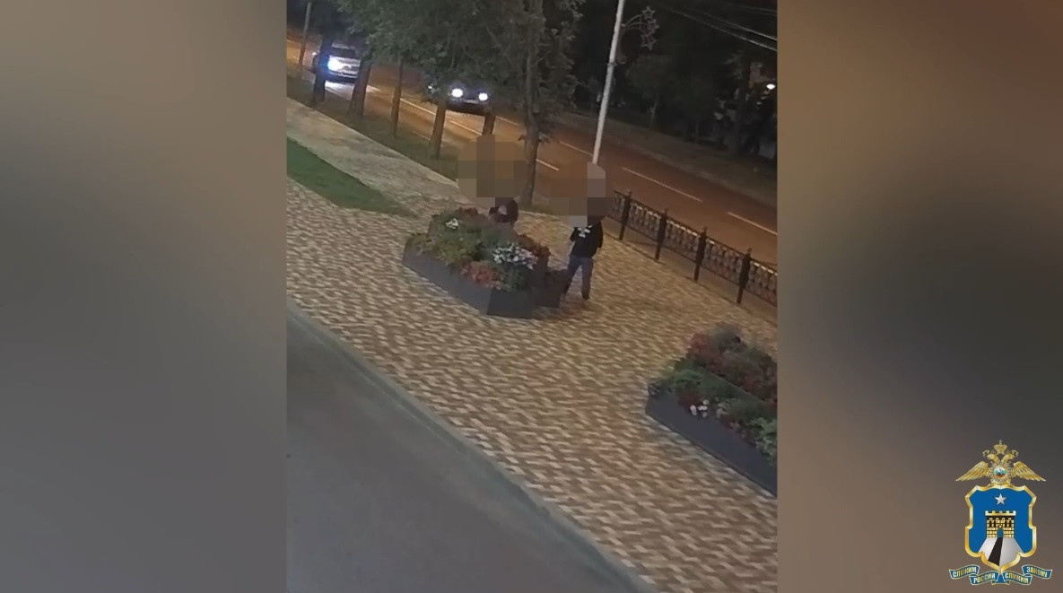 Вора хвойных деревьев и цветов из клумб нашли в Ставрополе Вора хвойных деревьев и цветов из клумб нашли в Ставрополе