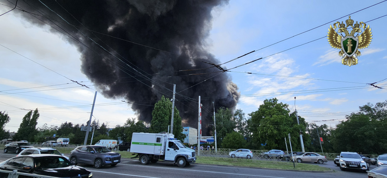 Прокуратура организовала проверку по факту крупного пожара в Ставрополе 4 июля