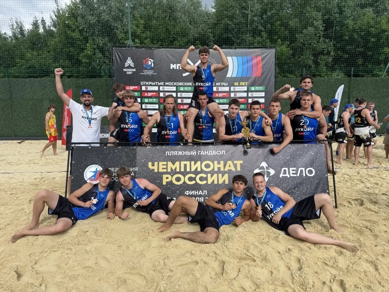 Молодежь ставропольского «Виктора» взяла медали чемпионата России по пляжному гандболу