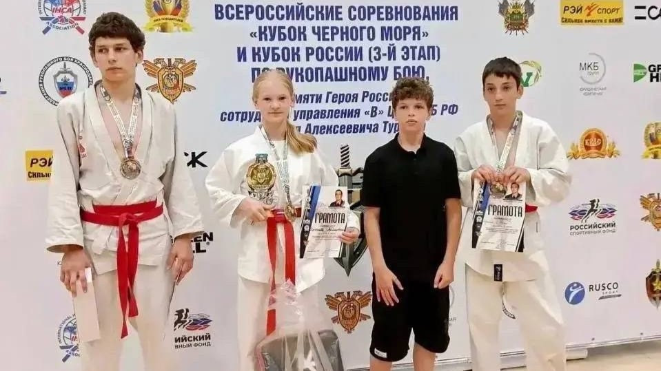Кисловодские рукопашники привезли три медали с всероссийского турнира