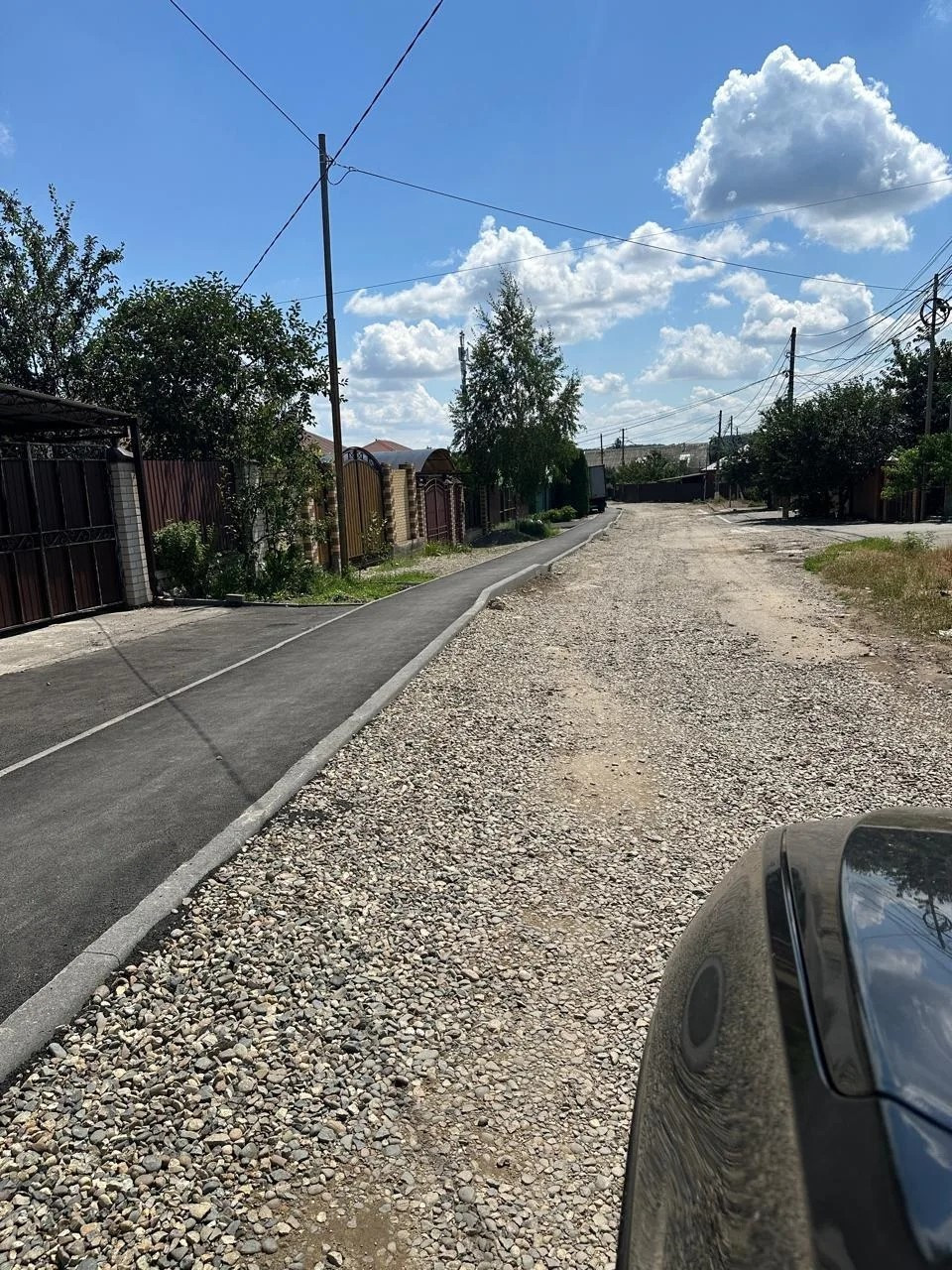 Два района Михайловска связали новым тротуаром