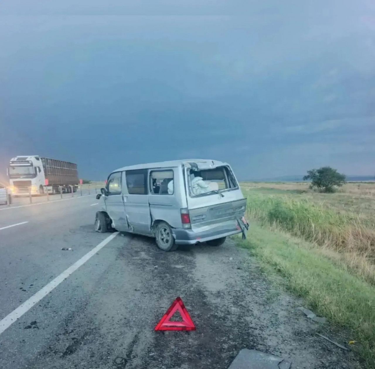 Женщина и младенец пострадали в ДТП на трассе "Кавказ" на Ставрополье