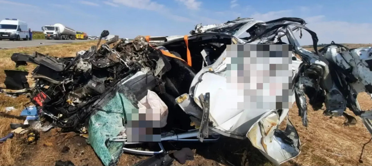 62-летний водитель легковой машины погиб в лобовой аварии на Ставрополье