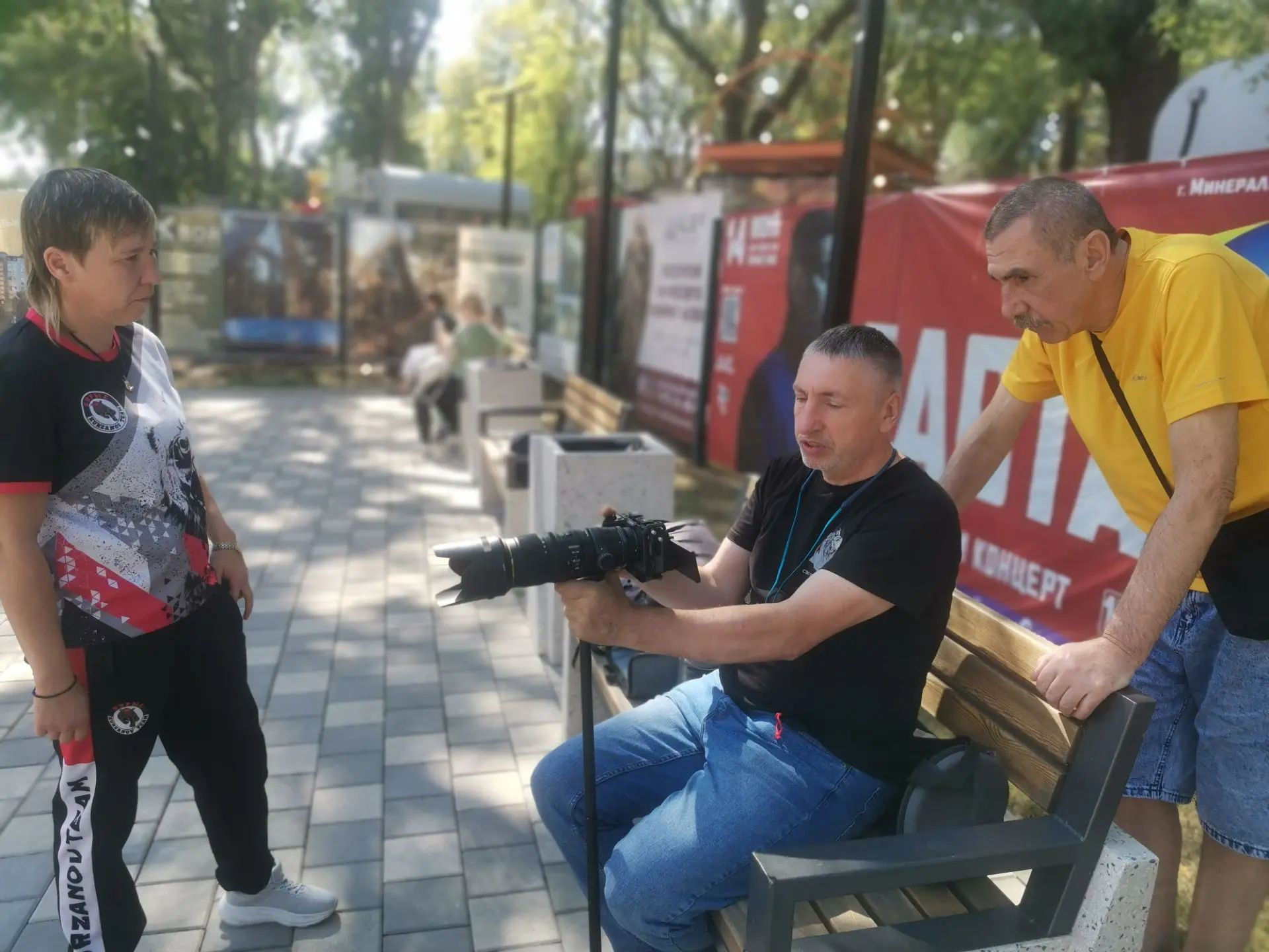 Документальный фильм о местной боксёрше снимают в Ессентуках Документальный фильм о местной боксёрше снимают в Ессентуках