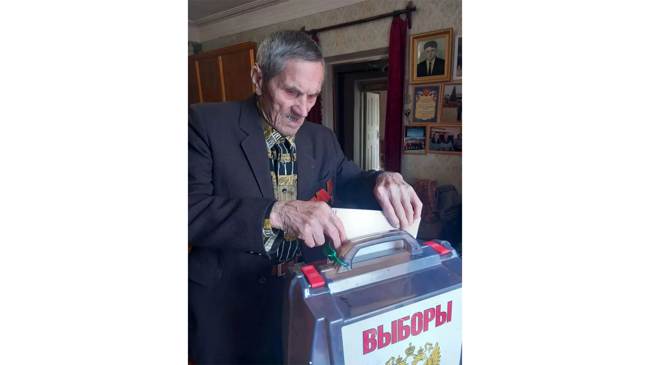 90-летние ветераны проголосовали на выборах 2026 года на Ставрополье