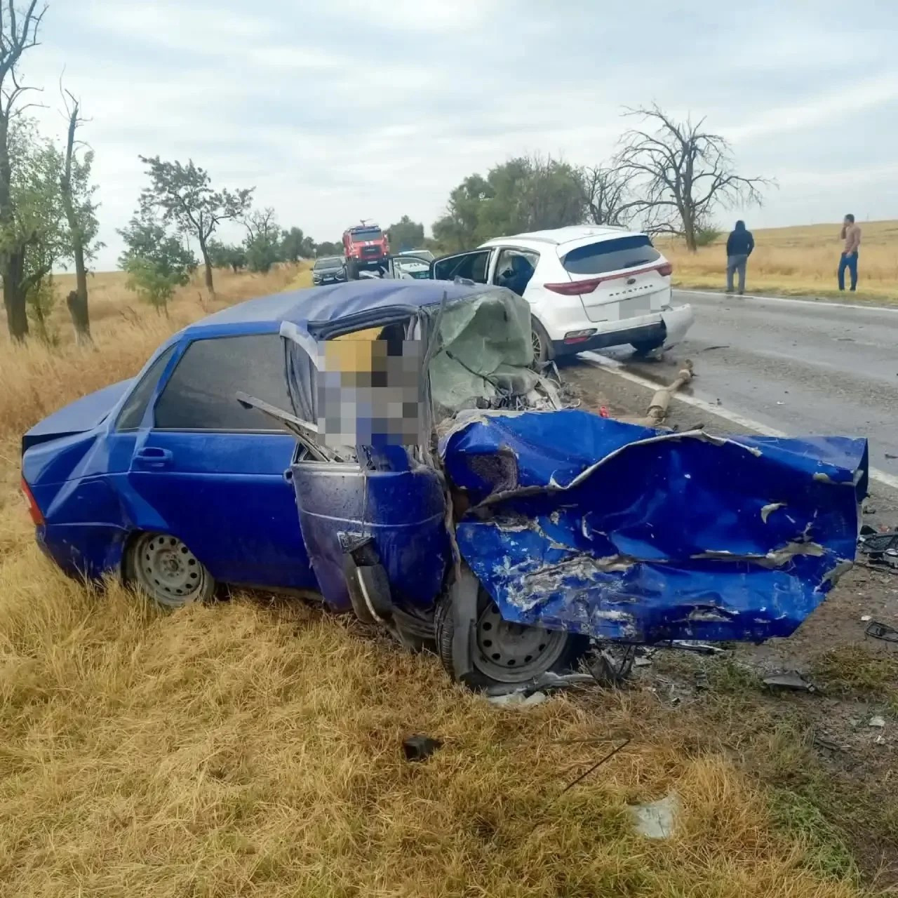 Два человека погибли в лобовом ДТП в Ставропольском крае