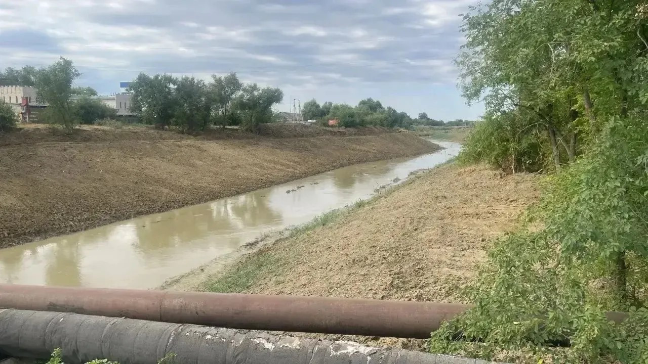 Второй этап очистки русла реки Калаус закончили на Ставрополье