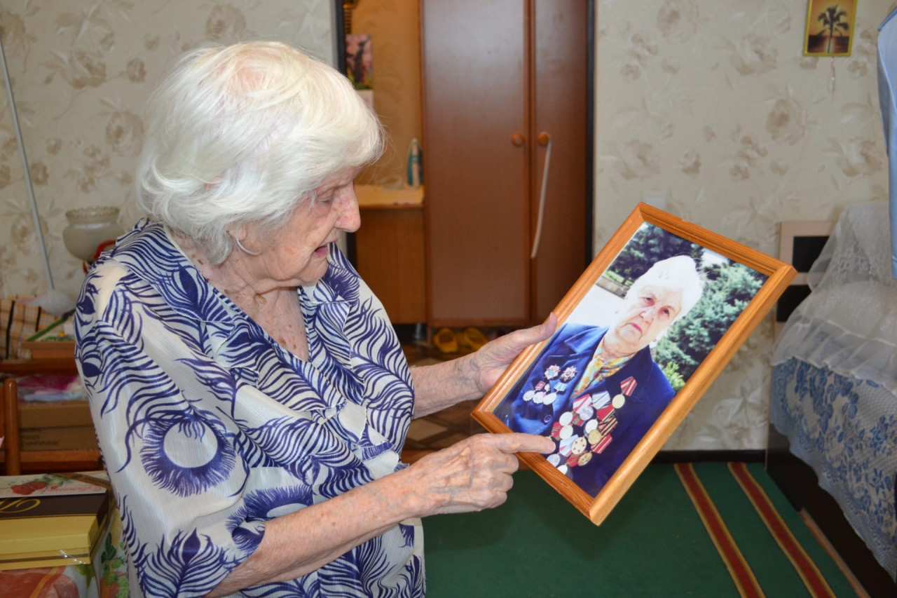 103-летний ветеран отметила день рождения в Предгорье