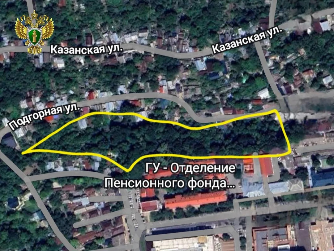 Оползневый участок на Подгорной в Ставрополе возьмут под контроль