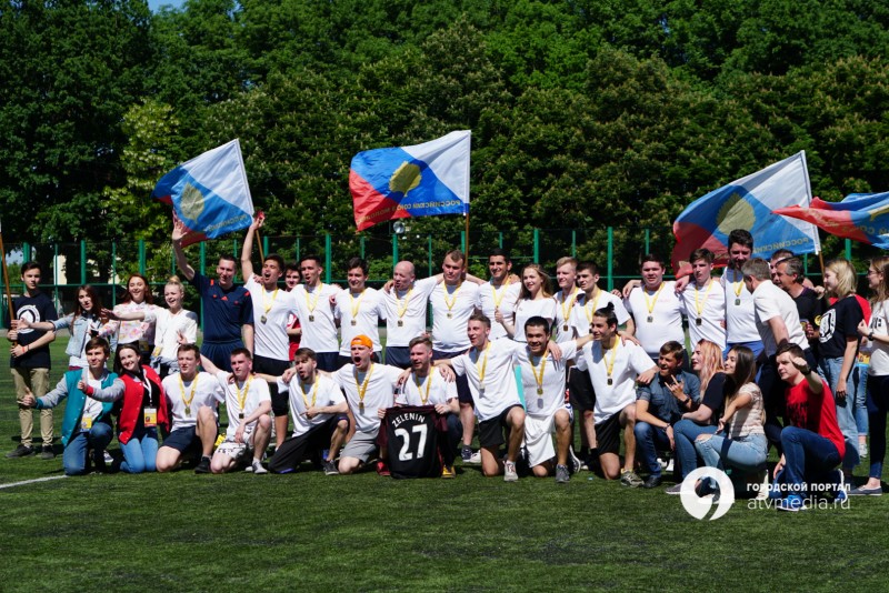 Дружеский матч команд студенческой весны